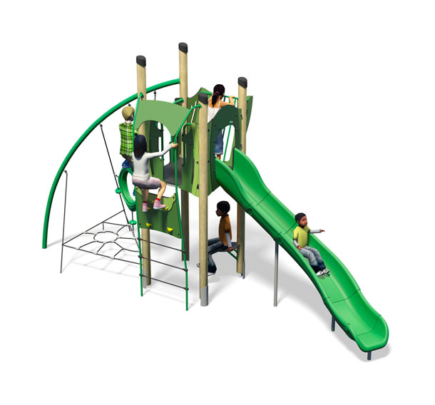 Be-Bop Plus-All Green-Inc Kids-Plastic Slide.jpg